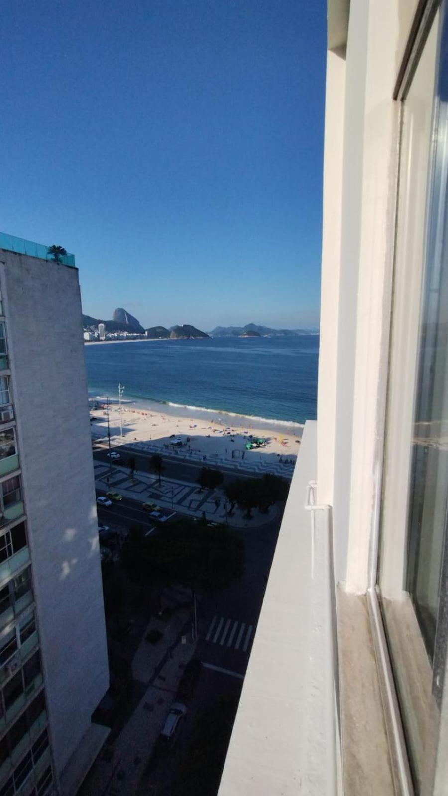Vista Praia De Copacabana Quarto Laranja 304 Rio de Janeiro Bagian luar foto